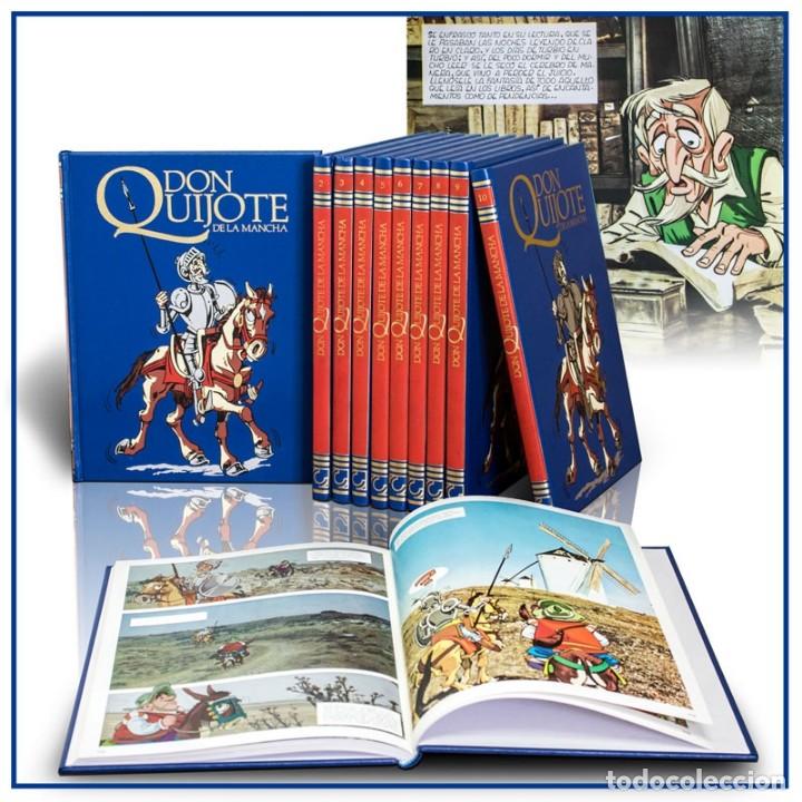 C&oacute;mics: DON QUIJOTE DE LA MANCHA EN C&Oacute;MIC (COMPLETA). 10 TOMOS - Foto 1