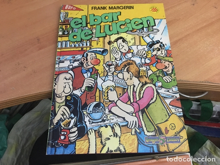 C&oacute;mics: EL BAR DE LUCIEN FRANK MARGERIN (DRAGON COMICS) PRIMERA EDICION CATALAN (COB1) - Foto 1