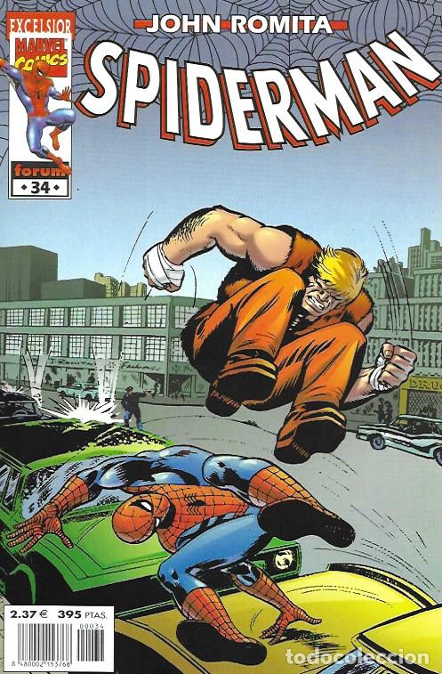C&oacute;mics: Spiderman de John Romita. Forum/Panini 1999. N&ordm; 34 - Foto 1