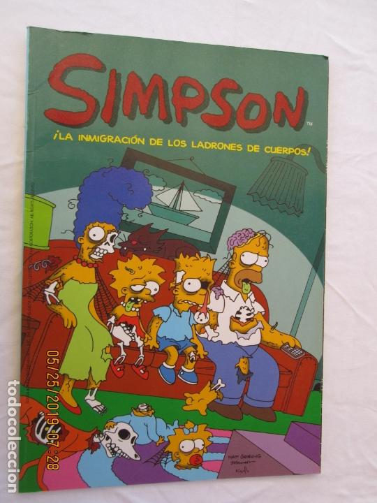 C&oacute;mics: SIMPSON ! LA INMIGRACION DE LOS LADRONES DE CUERPOS ! - Foto 1