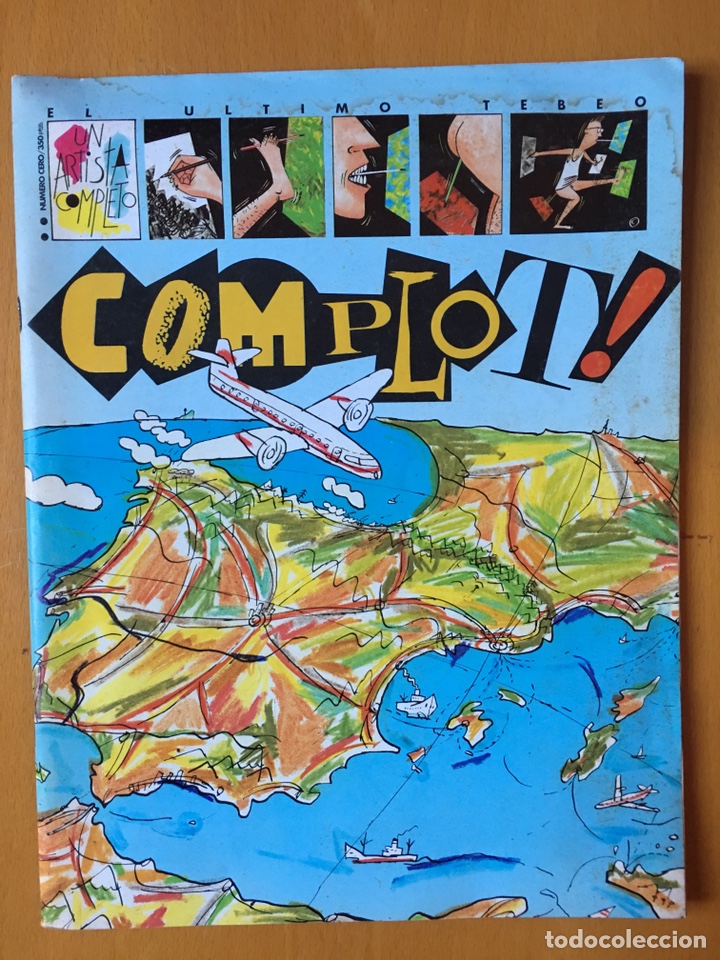 C&oacute;mics: Complot. El &uacute;ltimo tebeo. N&uacute;mero 0 - 1985 - Foto 1