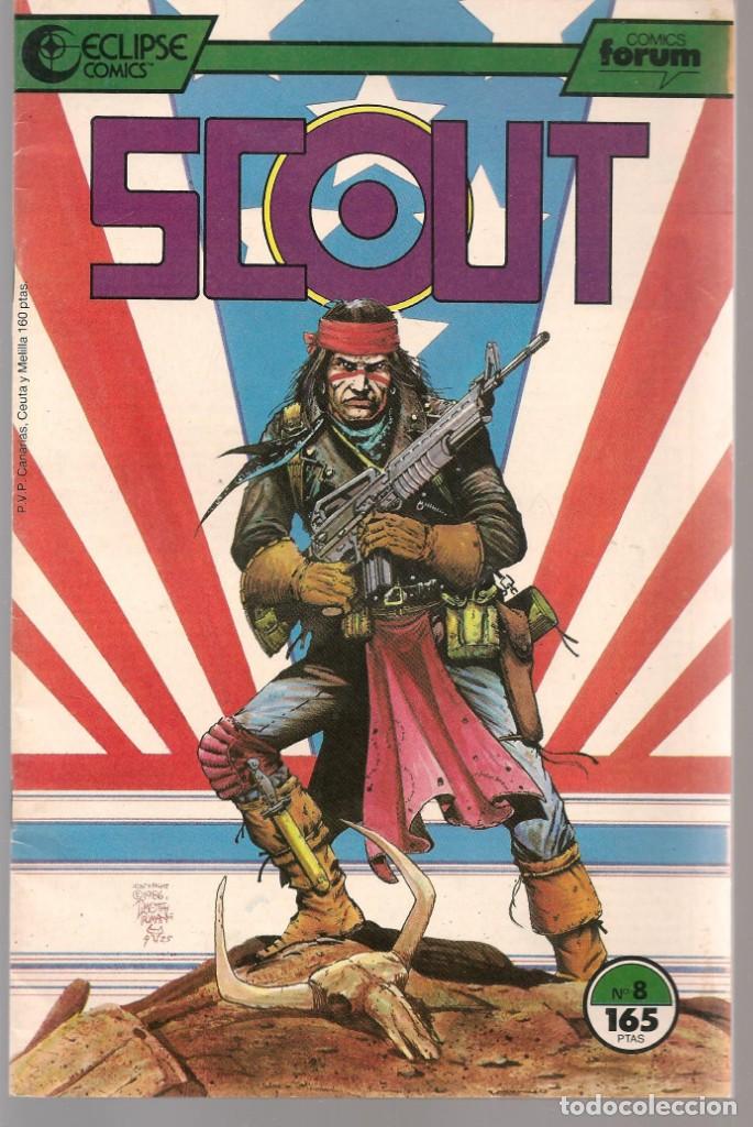 C&oacute;mics: EL ELEGIDO DE LOS DIOSES: SCOUT. N&ordm; 8. ECLIPSE COMIC. (C/A4) - Foto 1