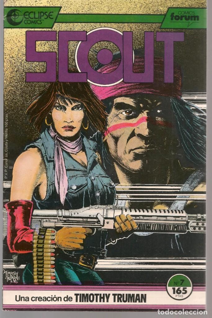 C&oacute;mics: EL ELEGIDO DE LOS DIOSES: SCOUT. N&ordm; 7. ECLIPSE COMIC. FORUM. (C/A4) - Foto 1