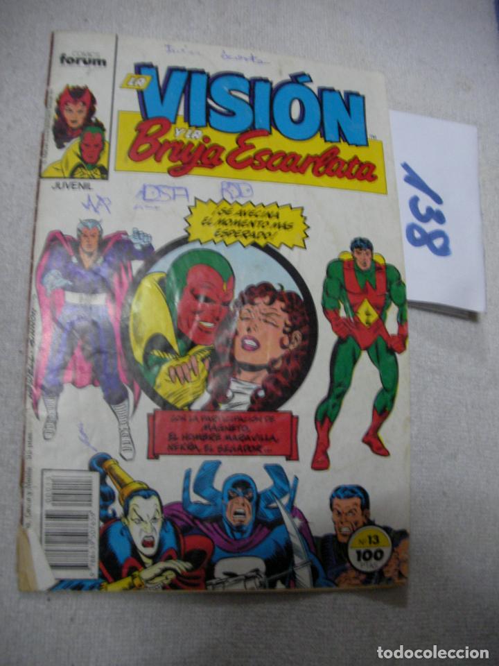 C&oacute;mics: ANTIGUO COMIC VISION Y LA BRUJA ESCARLATA - Foto 1