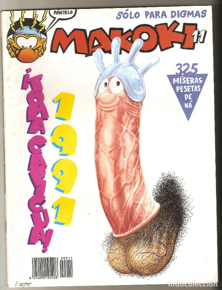 C&oacute;mics: MAKOKI - N&ordm; 11 - S&Oacute;LO PARA DIGMAS - EDICIONES MAKOKI S.A -1991 - - Foto 1