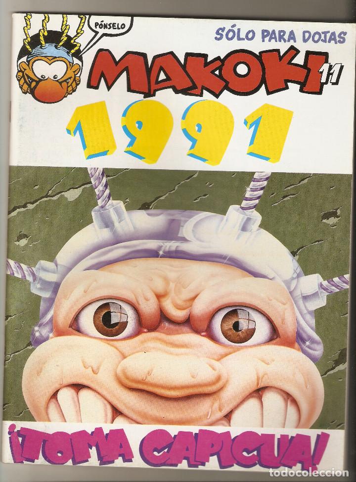 C&oacute;mics: MAKOKI - N&ordm; 11 - S&Oacute;LO PARA DIGMAS - EDICIONES MAKOKI S.A -1991 - - Foto 2