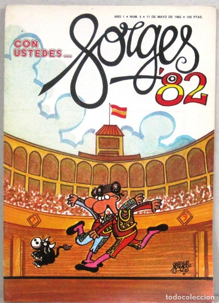C&oacute;mics: FORGES -MUNDIAL 82  - N&ordm; 4 - CONTIENE PEGATINAS - Foto 1