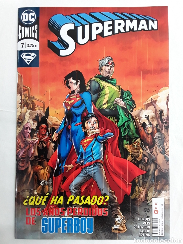 C&oacute;mics: Superman 86 / 7 (grapa) - Bendis, Reis, Peterson, Fabok, Epting - ECC c&oacute;mics - Foto 1