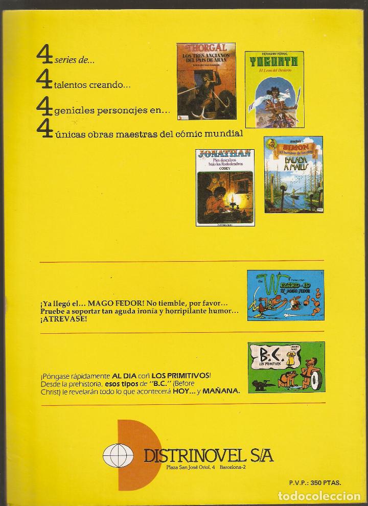 C&oacute;mics: JONATHAN - N&ordm; 2. LA CUNA DE BODHISATTVA - COSEY - DISTRINOVEL - 1981 - - Foto 2