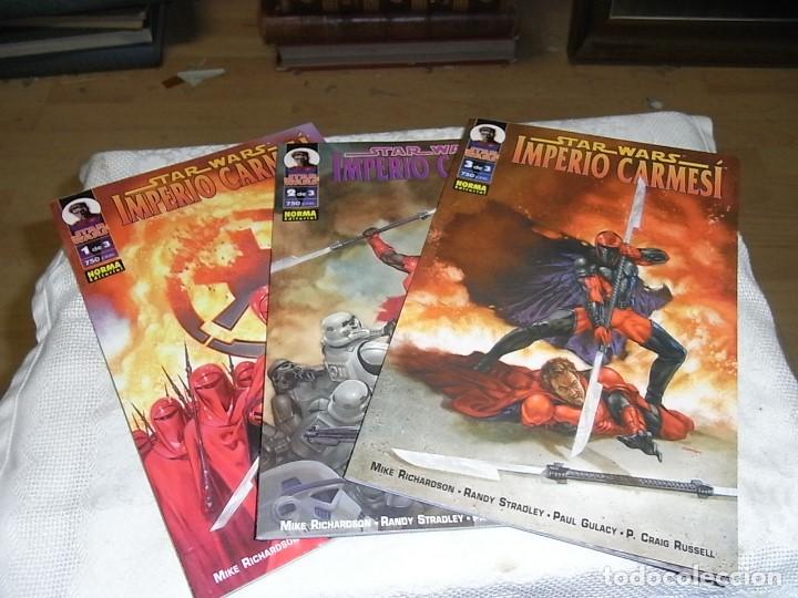 C&oacute;mics: Star Wars, Imperio Carmesi, Norma, numeros 1.2.3 - Foto 1
