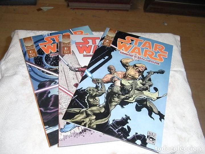 C&oacute;mics: Star Wars, Mision Malastare, Agostini, 1.2 y 3 - Foto 1