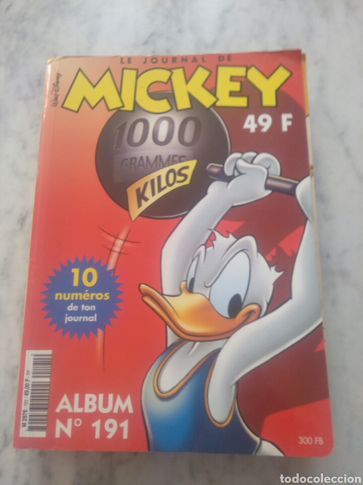 C&oacute;mics: Mickey album numero 191. 10 numeros ( frances) - Foto 1
