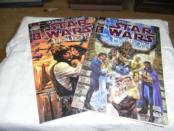 C&oacute;mics: Star Wars, Union, La boda de Luke y Mara, Agostini 1 y 2 - Foto 1