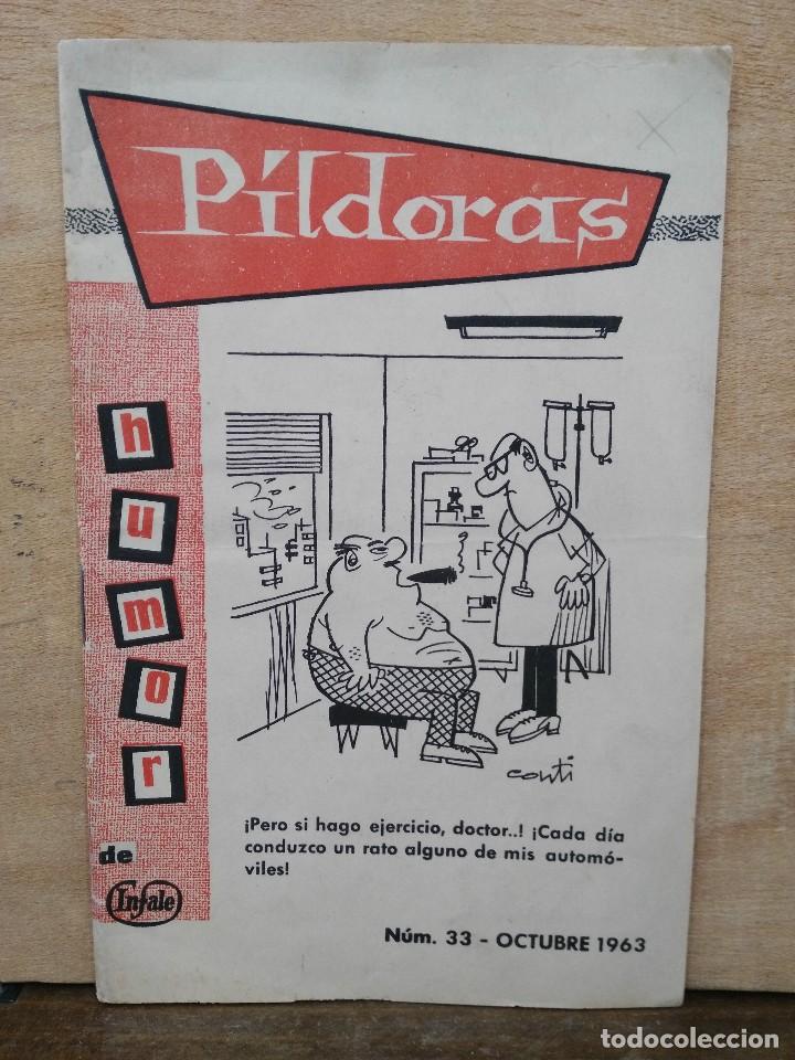 C&oacute;mics: P&iacute;ldoras - N&ordm; 33, Octubre 1963 - Ed. Gimsor Ib&eacute;rica - Foto 1
