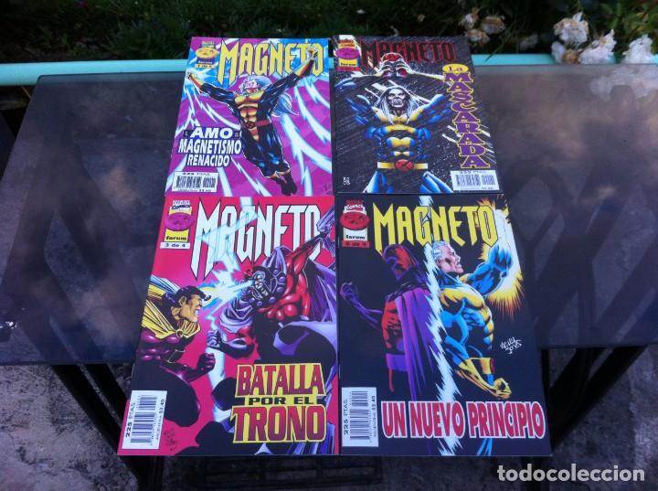 C&oacute;mics: C&Oacute;MIC. MAGNETO (4 C&Oacute;MIC) 4 DE 4. BUENA CONSERVACI&Oacute;N. MARVEL FORUM - Foto 1
