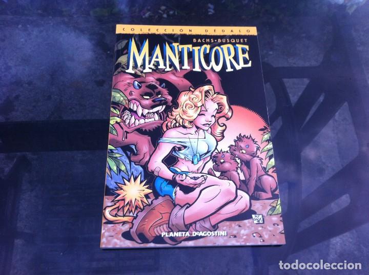 C&oacute;mics: C&Oacute;MIC. MANTICORE.  BACHS - BUSQUET. PLANETA, 1999. BUENA CONSERVACI&Oacute;N - Foto 1