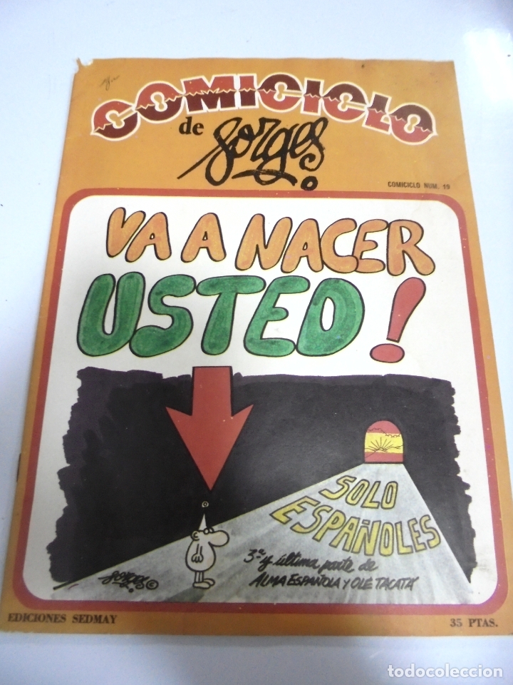 Comics: TEBEO. COMICICLO DE FORGES. N&ordm; 19. VA A NACER USTED!