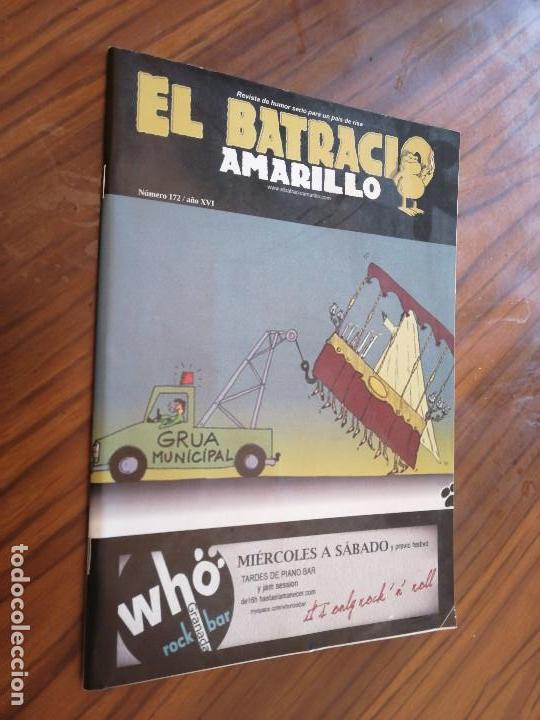 Comics: EL BATRACIO AMARILLO 172. REVISTA DE HUMOR DE GRANADA. GRAPA. BUEN ESTADO. RARA. OTRA PORTADA