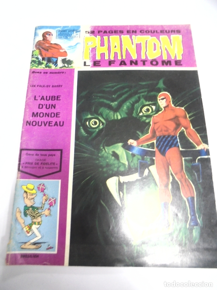 Comics: TEBEO. PHANTON LE FANTOME. N&ordm; 446. EN FRANCES