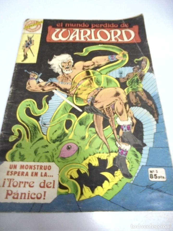 Comics: TEBEO. EL MUNDO PERDIDO DE WARLORD. N&ordm; 5. COMICS BRUGUERA