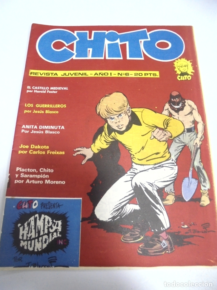 C&oacute;mics: REVISTA JUVENIL. CHITO. A&Ntilde;O I. N&ordm; 6. - Foto 1