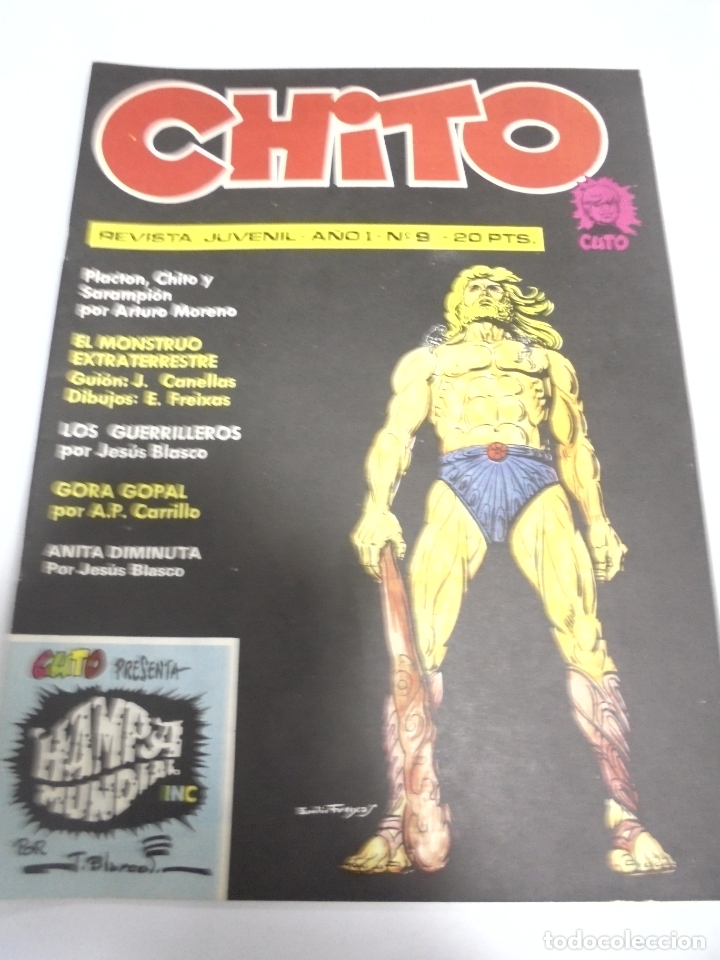 C&oacute;mics: REVISTA JUVENIL. CHITO. A&Ntilde;O I. N&ordm; 9. - Foto 1