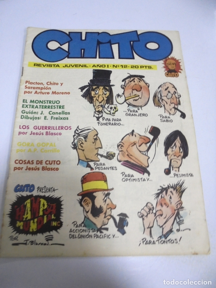 C&oacute;mics: REVISTA JUVENIL. CHITO. A&Ntilde;O I. N&ordm; 12. - Foto 1