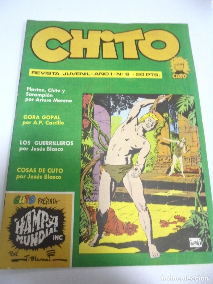 C&oacute;mics: REVISTA JUVENIL. CHITO. A&Ntilde;O I. N&ordm; 8. - Foto 1
