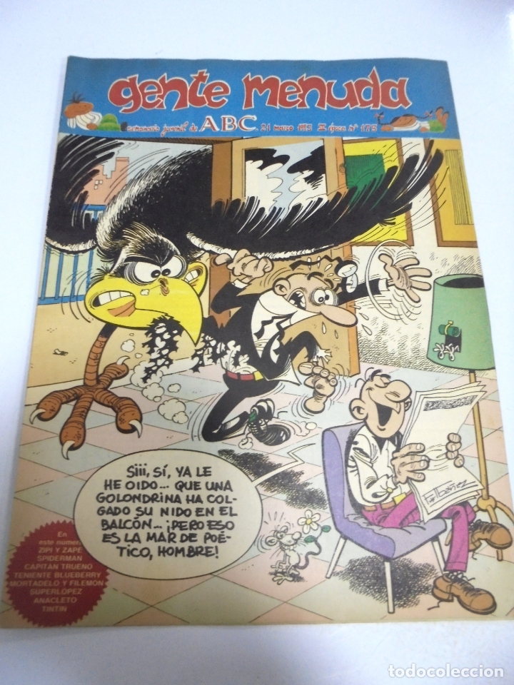 Comics: GENTE MENUDA. SEMANARIO JUVENIL DE ABC. 21 MARZO 1993