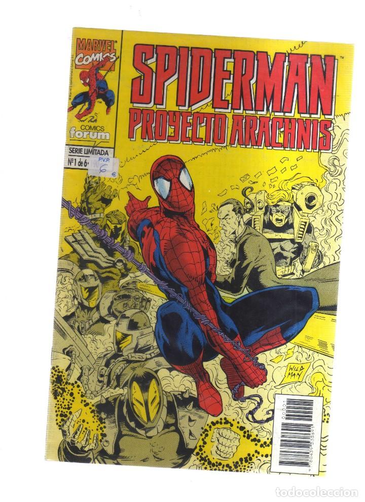 C&oacute;mics: SPIDERMAN PROYECTO ARACHNIS SERIE LIMITADA N,1 DE 6 - Foto 1
