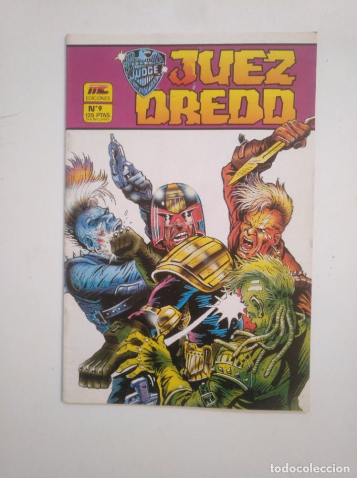 C&oacute;mics: JUEZ DREDD - N&ordm; 9 - EL ESCUADR&Oacute;N DE WALLY - MC EDICIONES. TDKC41 - Foto 1