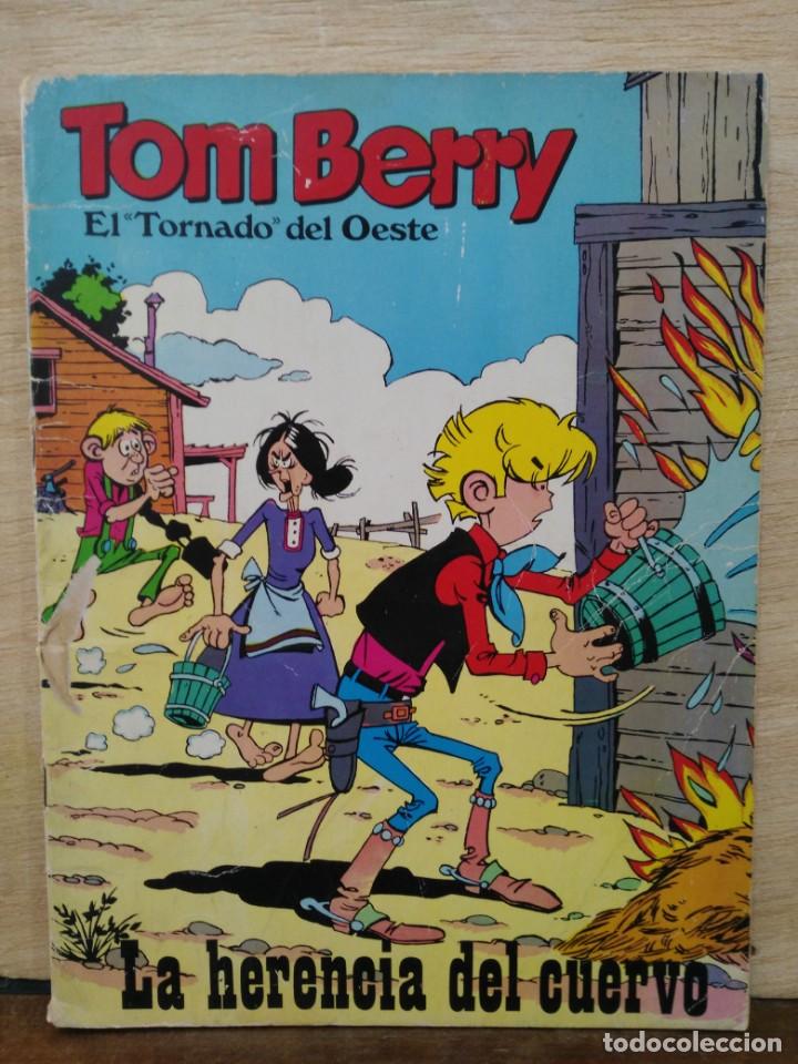 C&oacute;mics: Tom Berry, El Tornado del Oeste - N&ordm; 4, La Herencia del Cuervo - Ed. Euredit - Foto 1