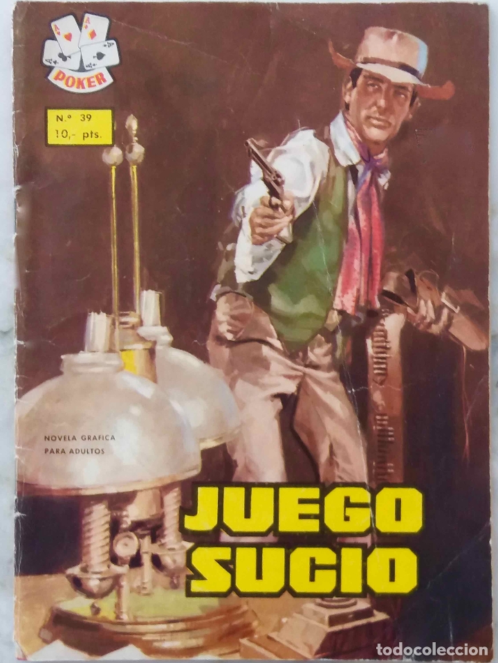 C&oacute;mics: JUEGO SUCIO N&ordm; 39, COLECCI&Oacute;N P&Oacute;KER 1966 - Foto 1