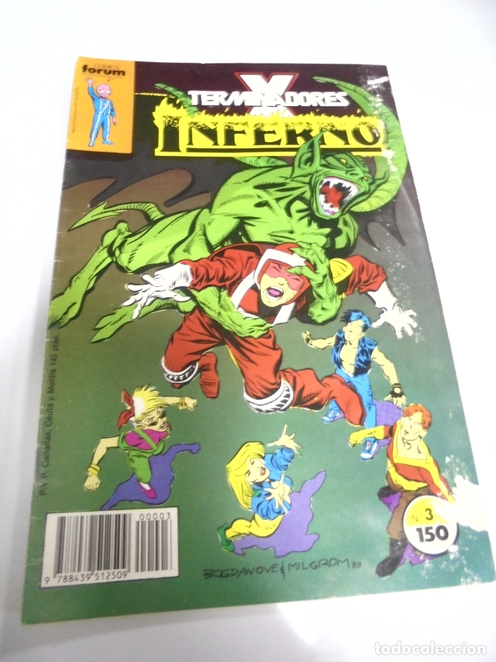 C&oacute;mics: TEBEO. TERMINADORES X. INFERNO. N&ordm; 3. COMICS FORUM - Foto 1