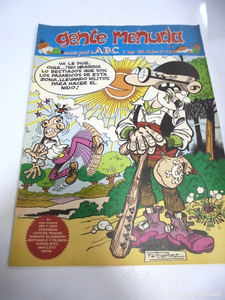 Comics: GENTE MENUDA. SEMANARIO JUVENIL DE ABC. 9 MAYO 1993