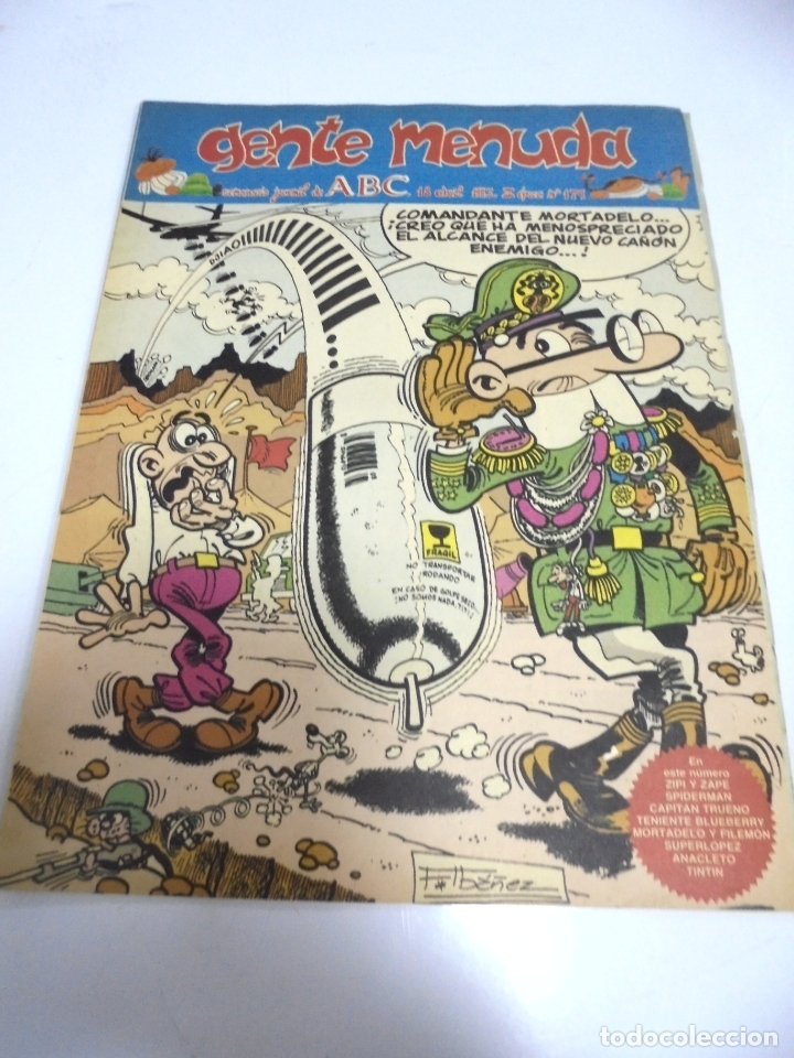 Comics: GENTE MENUDA. SEMANARIO JUVENIL DE ABC. 18 ABRIL 1993