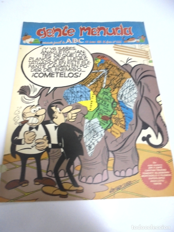 Comics: GENTE MENUDA. SEMANARIO JUVENIL DE ABC. 13 MARZO 1994