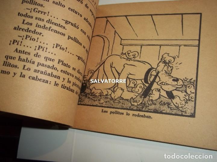 C&oacute;mics: PLUTO Y LOS POLLITOS.WALT DISNEY. EDITORIAL SIGMAR.BUENOS AIRES.1948 - Foto 4