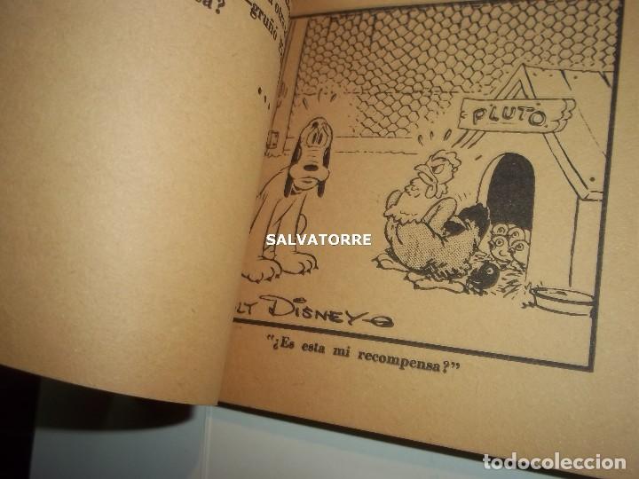 C&oacute;mics: PLUTO Y LOS POLLITOS.WALT DISNEY. EDITORIAL SIGMAR.BUENOS AIRES.1948 - Foto 6