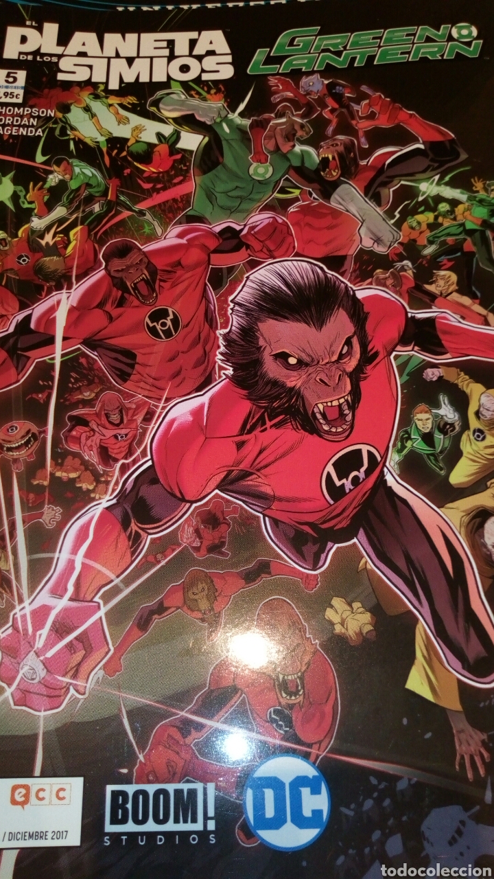 C&oacute;mics: El planeta de los simios Green lantern 5 - Foto 1
