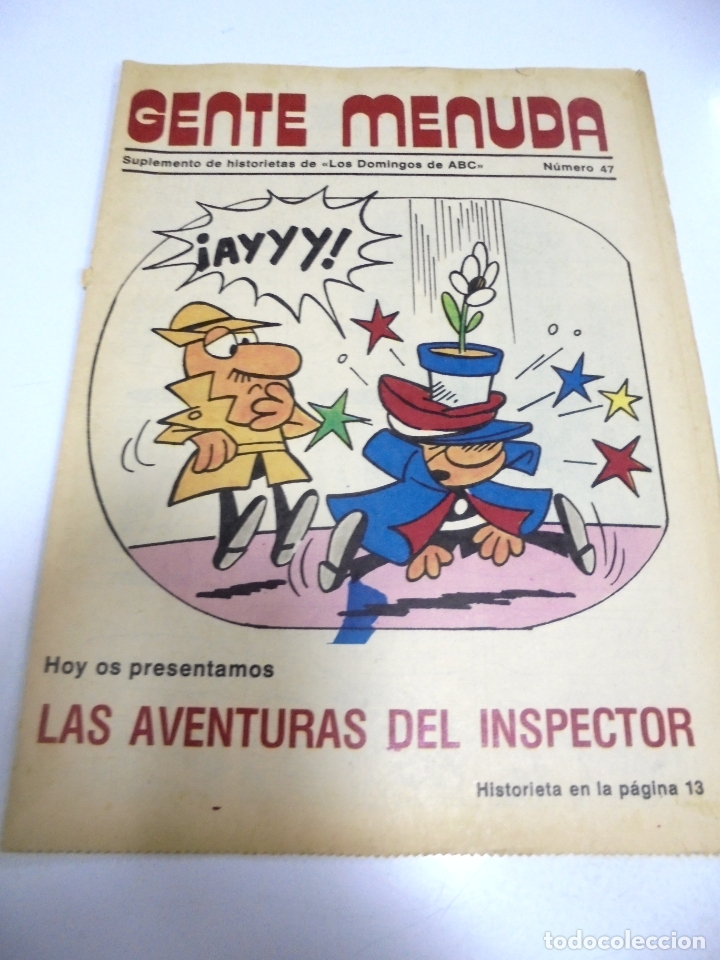 C&oacute;mics: TEBEO. GENTE MENUDA. SUPLEMENTO DE LOS DOMINGOS DE ABC. N&ordm; 47 - Foto 1