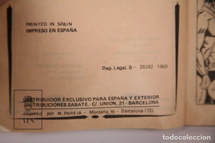 C&oacute;mics: C&oacute;mic - Startrip / La cueva De Los Lepidopteros N&ordm; 2 - Editorial Presidente - A&ntilde;o 1969 - Foto 2