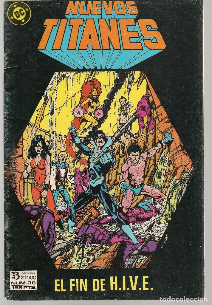 C&oacute;mics: NUEVOS TITANES.  N&ordm; 38. DC. (Z/C7) - Foto 1