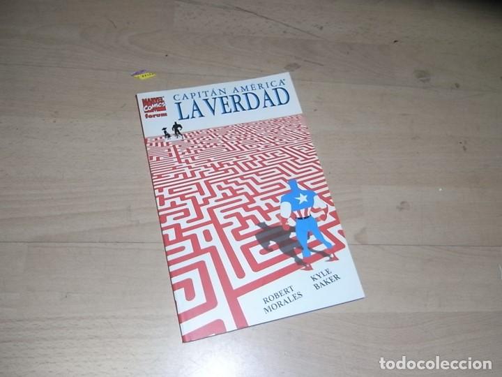 C&oacute;mics: Capitan America, La Verdad, Roberto Morales, Kyle Baker, Forum - Foto 1