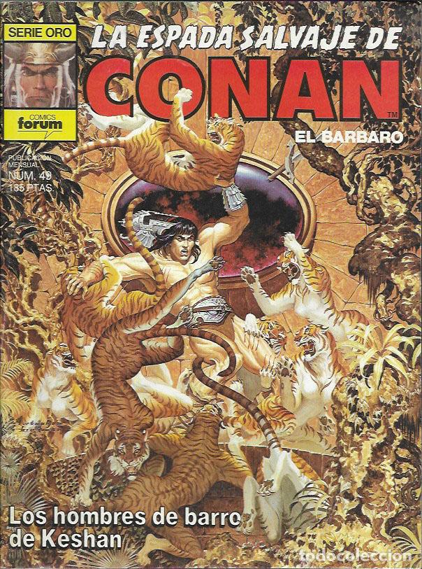 C&oacute;mics: La Espada Salvaje de Conan. Forum 1982. N&ordm; 49 - Foto 1