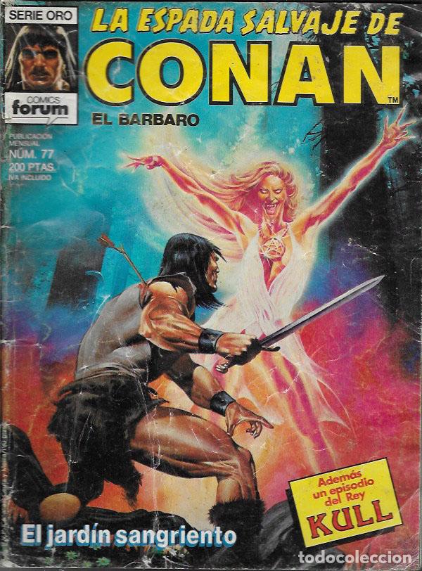 C&oacute;mics: La Espada Salvaje de Conan. Forum 1982. N&ordm; 77 - Foto 1