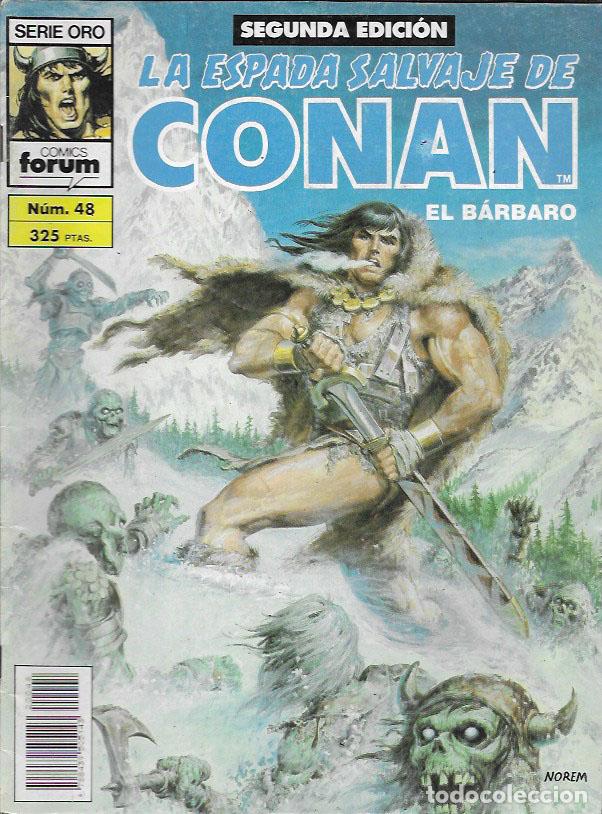 C&oacute;mics: La Espada Salvaje de Conan. Forum 1989 (2&ordf; Edici&oacute;n). N&ordm; 48 - Foto 1