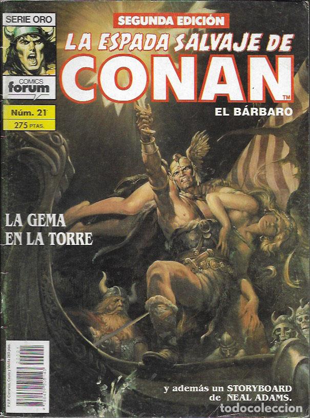 C&oacute;mics: La Espada Salvaje de Conan. Forum 1989 (2&ordf; Edici&oacute;n). N&ordm; 21 - Foto 1