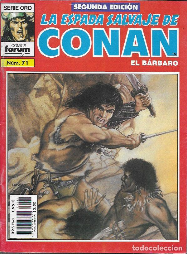 C&oacute;mics: La Espada Salvaje de Conan. Forum 1989 (2&ordf; Edici&oacute;n). N&ordm; 71 - Foto 1