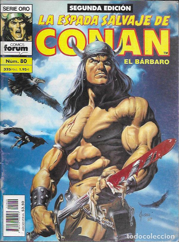 C&oacute;mics: La Espada Salvaje de Conan. Forum 1989 (2&ordf; Edici&oacute;n). N&ordm; 80 - Foto 1